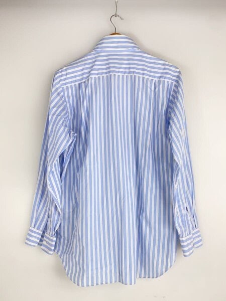 COMME des GARCONS HOMME PLUS / 長袖シャツ/AD2004/フリル破れ/コットン/ストライプ COMME des GARCONS HOMME PLUS(コムデギャルソンオムプリュス) / 長袖