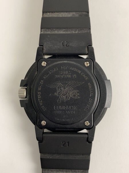 (中古)Luminox3000/3900 腕時計(クォーツ) ブラック LUMINOX(ルミノックス) / 3000/3900/ネイビーシールズ/クォーツ腕時計