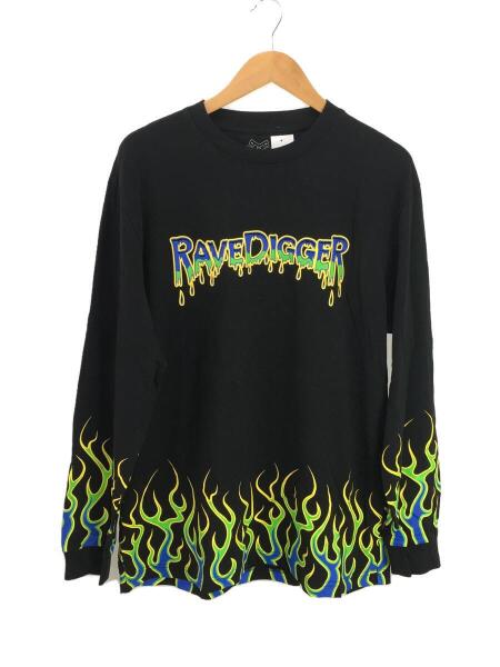 PALACE(パレス) / PALACE/パレス/長袖Tシャツ/XL/コットン/ブラック 