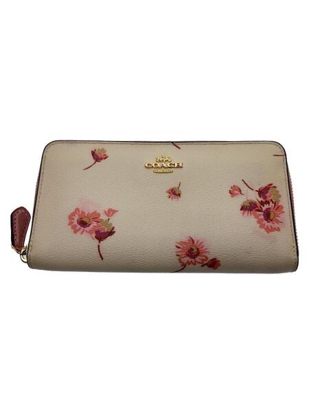 COACH 花柄 長財布 ホワイト ピンク COACH(コーチ) ⁄ コーチ⁄長財布 