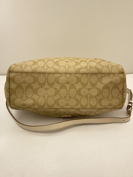 COACH(コーチ) / COACH/ショルダーバッグ/レザー/クリーム/総柄 | 中古 