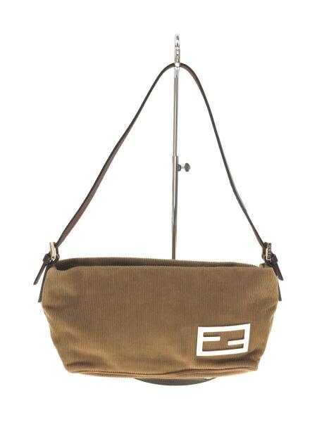 FENDI(フェンディ) / ミニショルダーバッグ/コーデュロイ/キャメル 