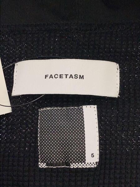 FACETASM(ファセッタズム) / LAYERED HOODIE/5/コットン/ブラック/MORK 