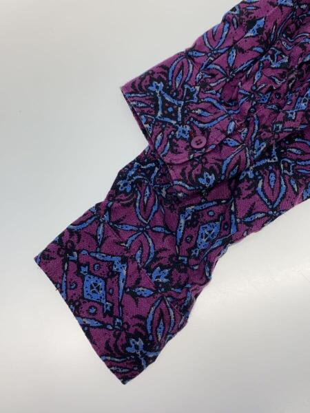 MASSES(マシス) / 20SS/ARABESQUE PATTERN SHIRT/S/コットン/パープル 