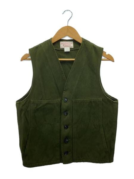 FILSON(フィルソン) / USA製/モールスキンベスト/38/コットン/カーキ 