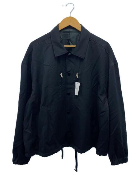Name.(ネーム) / バックプリントコーチジャケット/1/ウール