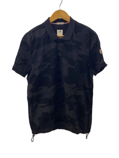 MONCLER(モンクレール) / ポロシャツ/L/コットン/BLK/カモフラ 