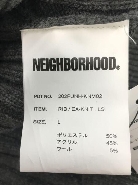 NEIGHBORHOOD(ネイバーフッド) / セーター(厚手)/L/ウール/GRY/202FUNH 