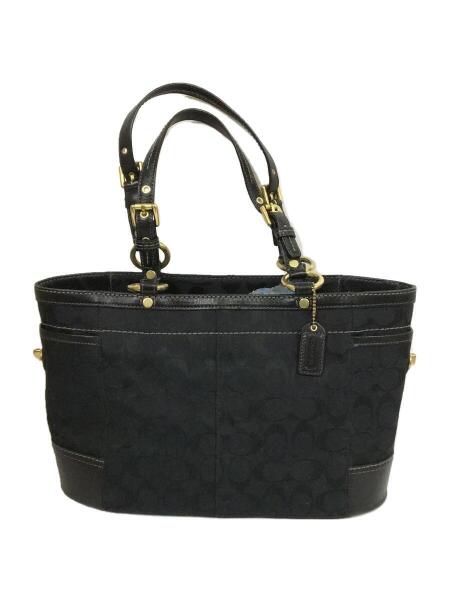 COACH(コーチ) / トートバッグ/キャンバス/BLK/総柄/11237 | 中古品の 