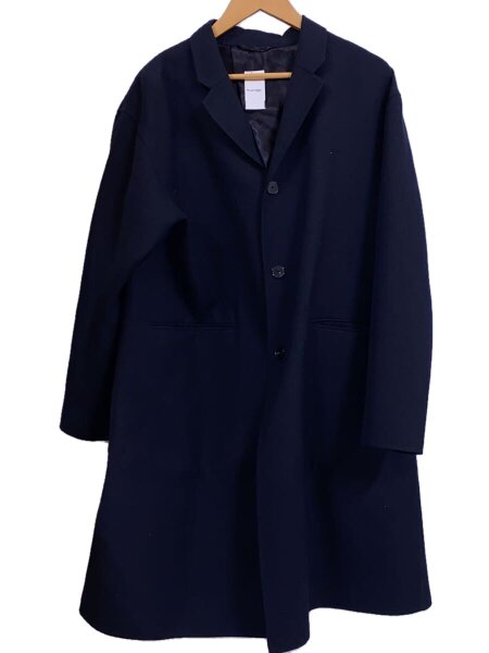 TOMORROWLAND(トゥモローランド) / チェスターコート/M/ウール/BLK  