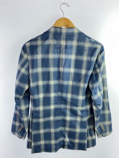 TAGLIATORE テーラードジャケット グレー青チェック44