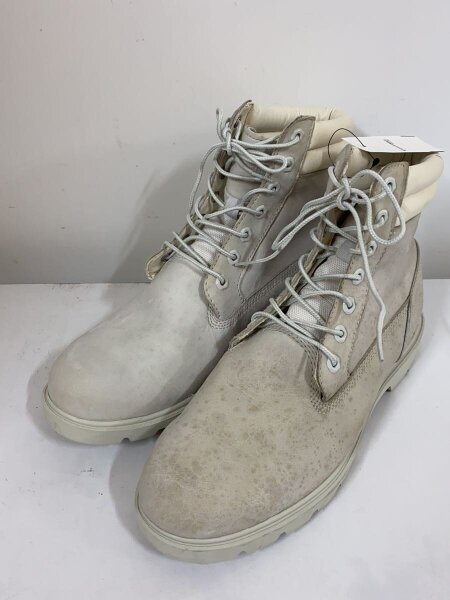 Timberland(ティンバーランド) / ブーツ/28cm/WHT/レザー | 中古品の