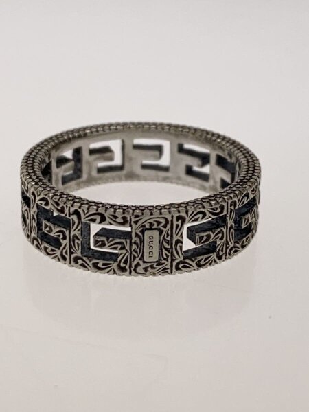 GUCCI(グッチ) / リング/--/SLV/メンズ/スクエアG/アラベスク/ | 中古