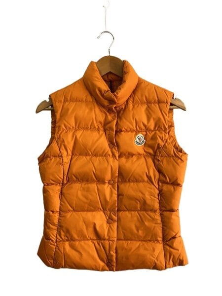 MONCLER(モンクレール) / ダウンベスト/0/ナイロン/オレンジ/48342/50 