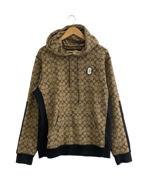 COACH(コーチ) / パーカー/L/ベージュ/総柄/89747/シグネチャー/プル 