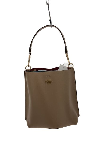COACH(コーチ) / モリー・バケットバッグ22/レザー/ベージュ 