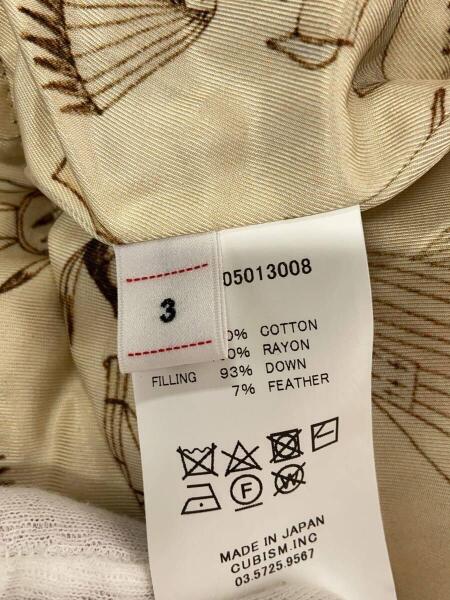 visvim(ヴィズヴィム) / ダウンジャケット/3/コットン/BLU