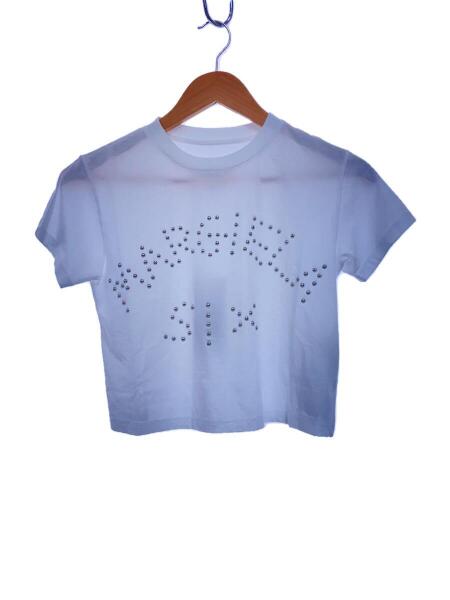MM6(エムエムシックス) / タグ付/Tシャツ/スタッズロゴT/XS/コットン 