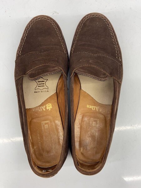Alden(オールデン) / ローファー/Suede LHS Penny Loafer/UK7.5/BRW