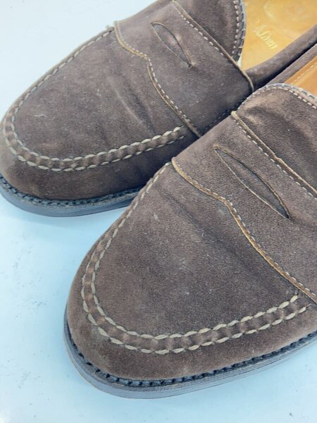 Alden(オールデン) / ローファー/Suede LHS Penny Loafer/UK7.5/BRW