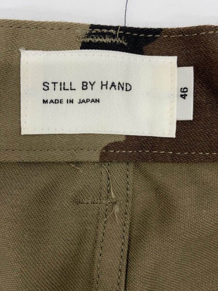 STILL BY HAND カモフラージュ柄 ショートパンツ 46 STILL BY HAND(スティルバイハンド) / Exclusive Gurkha Shorts