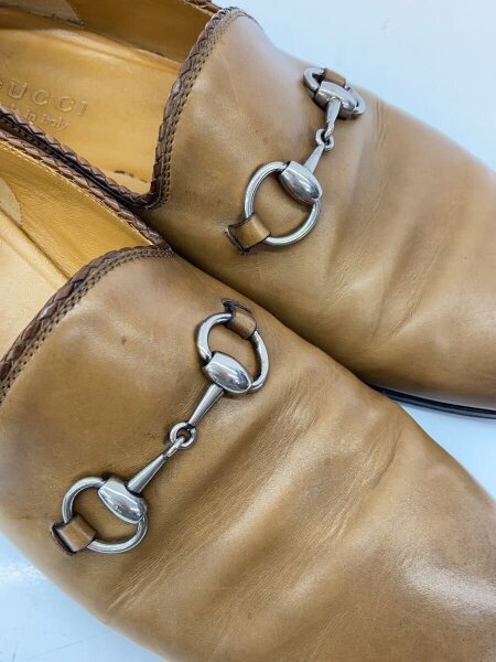 GUCCI(グッチ) / ホースビットモカシン/ドレスシューズ/UK7.5/CML