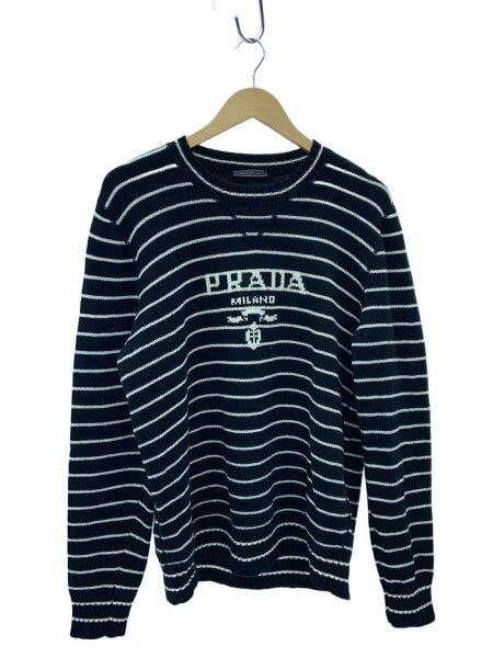 PRADA(プラダ) / カシミア混/ニット・セーター(厚手)/52/ウール/BLK 