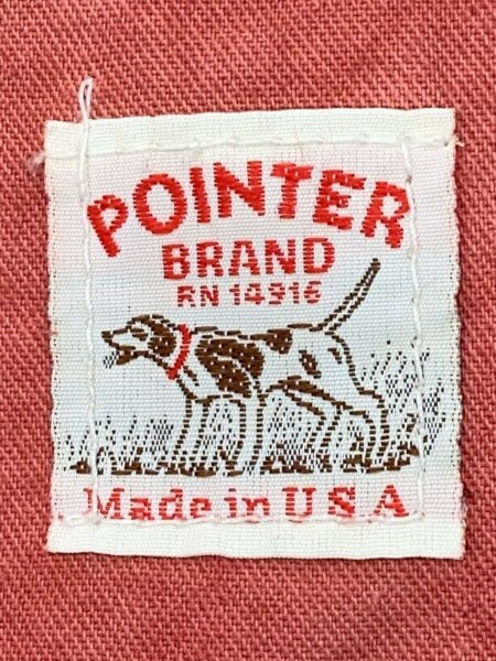 POINTER(ポインター) / 00s/USA製/後染め/ムラ染め/ステンシル入り