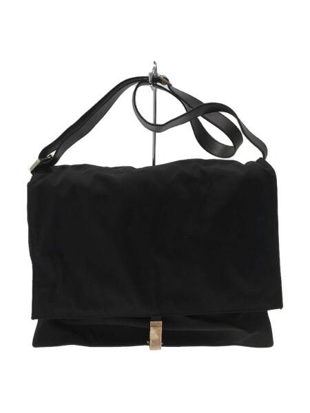 GUCCI ブラックナイロンショルダーバッグ GUCCI(グッチ) / ショルダーバッグ/ナイロン/BLK/無地/019・0571