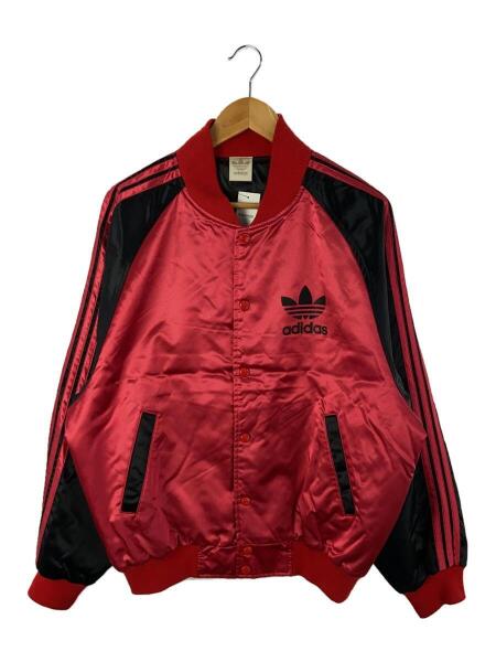 adidas(アディダス) / 90s/スタジャン/L/ナイロン/RED/無地/AA-5150