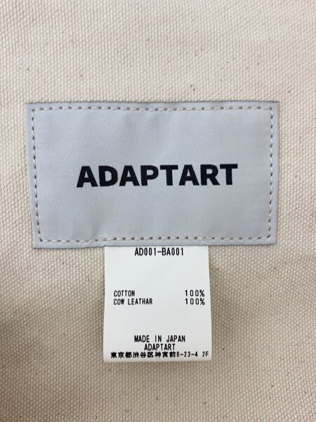 ADAPTART(アダプタート) / NEWSPAPER BAG/ショルダーバッグ/キャンバス 
