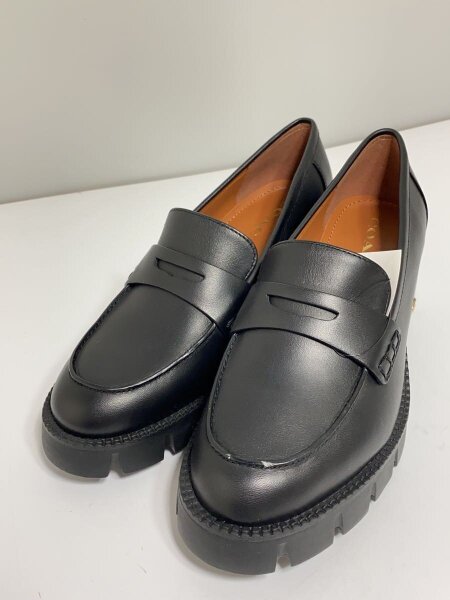 COACH(コーチ) / コリーン/ローファー/23.5cm/BLK/レザー/CC948 | 中古 