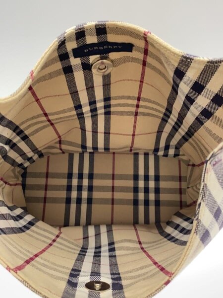 BURBERRY(バーバリー) / バケツ型トートバッグ/キャンバス/BEG/ノバ 