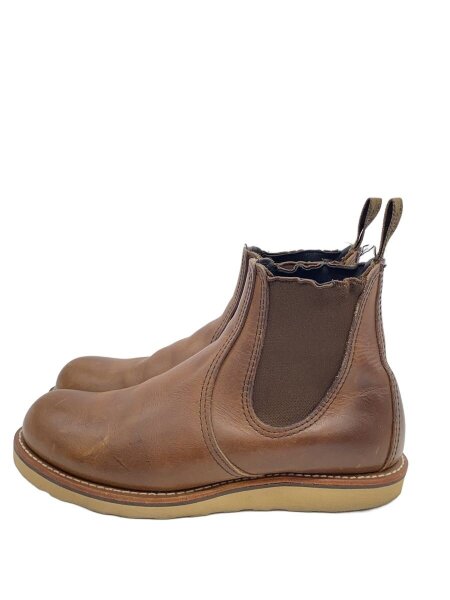 RED WING(レッドウィング) / サイドゴアブーツ/25cm/BRW/レザー/3190