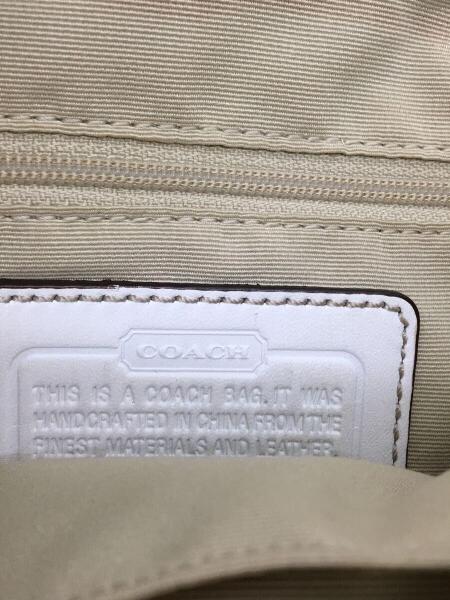 COACH(コーチ) / シグネチャー/ショルダーバッグ/キャンバス/ベージュ