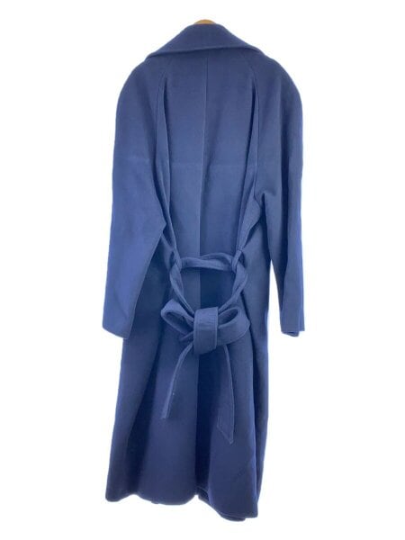 BALENCIAGA / ラグランコート/44/カシミア/ネイビー/無地/72523TNU18 4100 BALENCIAGA(バレンシアガ) / ラグランコート/44/カシミア/ネイビー