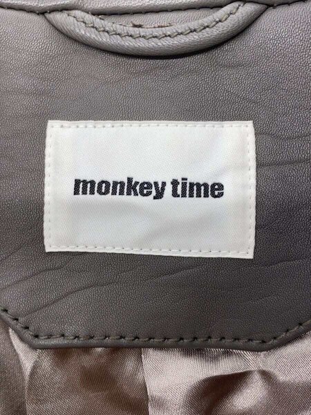 MONKEY TIME(モンキータイム) / ダブルライダース/レザージャケット/S 