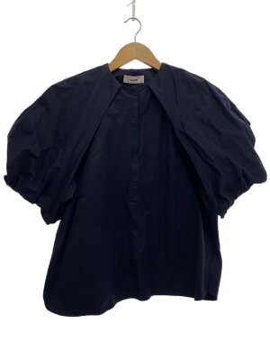 machatt マチャット ヨークボリューム ブラウス バルーン ネイビー