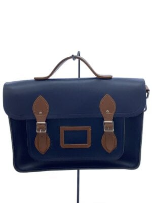 良品 THE CAMBRIDGE SATCHEL COMPANY ケンブリッジサッチェルカンパニー レザー2WAYバッグ ネイビー レディース 古着 中古 USED 中古・古着通販】THE CAMBRIDGE SATCHEL (ザ ケンブリッジ サッチェル