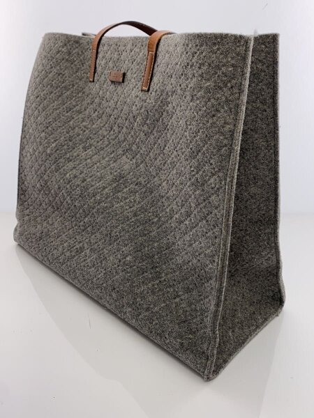 GUCCI(グッチ) / ウールフェルト/トートバッグ/ウール/GRY/グレー 