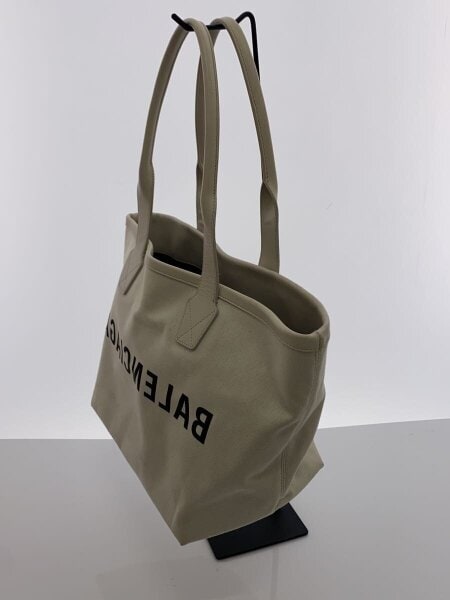 BALENCIAGA / トートバッグ/キャンバス/アイボリー/692068/ミラーロゴ/jumbo BALENCIAGA(バレンシアガ) / トートバッグ/キャンバス/アイボリー