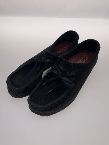Clarks(クラークス) / ワラビー/モカシン/シューズ/23.5cm/ブラック/黒