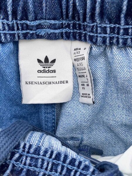 adidas(アディダス) / KSENIASCHNAIDER パッチワークジーンズ/ボトム/S 