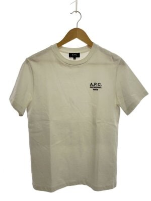 新品 A.P.C  ロゴ Tシャツ A.P.C.(アーペーセー) / Tシャツ/M/コットン/GRN/無地/24212-1-90371