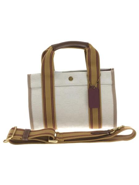 COACH(コーチ) / スピン/トート27/トートバッグ/キャンバス/WHT/c8635 