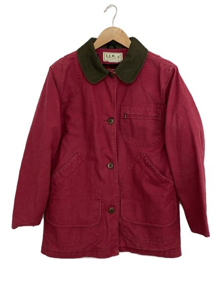 L.L.Bean(エルエルビーン) / カバーオール/S/コットン/RED/USA製/R658 