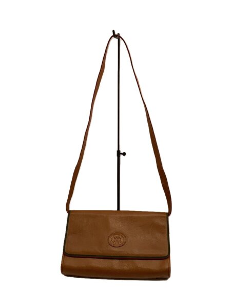 GUCCI(グッチ) / ショルダーバッグ/レザー/CML/無地/004-112-0289 