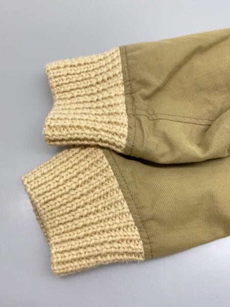 visvim / REDWOOD KNIT COLLAR JKT/M/コットン/BEG/無地/VS0001577 visvim(ヴィズヴィム) / REDWOOD KNIT COLLAR JKT/M/コットン/BEG/無地