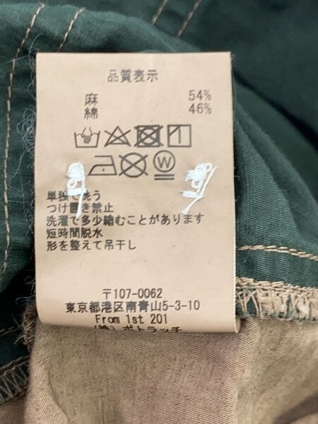 C.E(CAV EMPT)(シーイー(キャブエンプト)) / 長袖シャツ/L/リネン/GRN