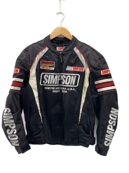 1円 バッドボーイ シンプソン メンズ ジャケット パンツ バイクウェア 計3点セット HJ711 SIMPSON(シンプソン) ⁄ ジャケット⁄LL⁄ポリエステル⁄BLK | 古着の販売